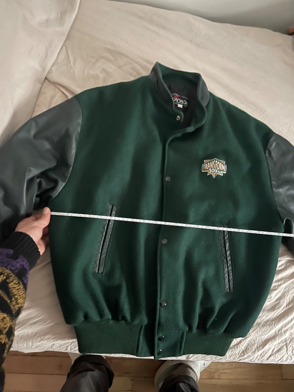 varsity jacket made in canada new - Picture 6 of 7